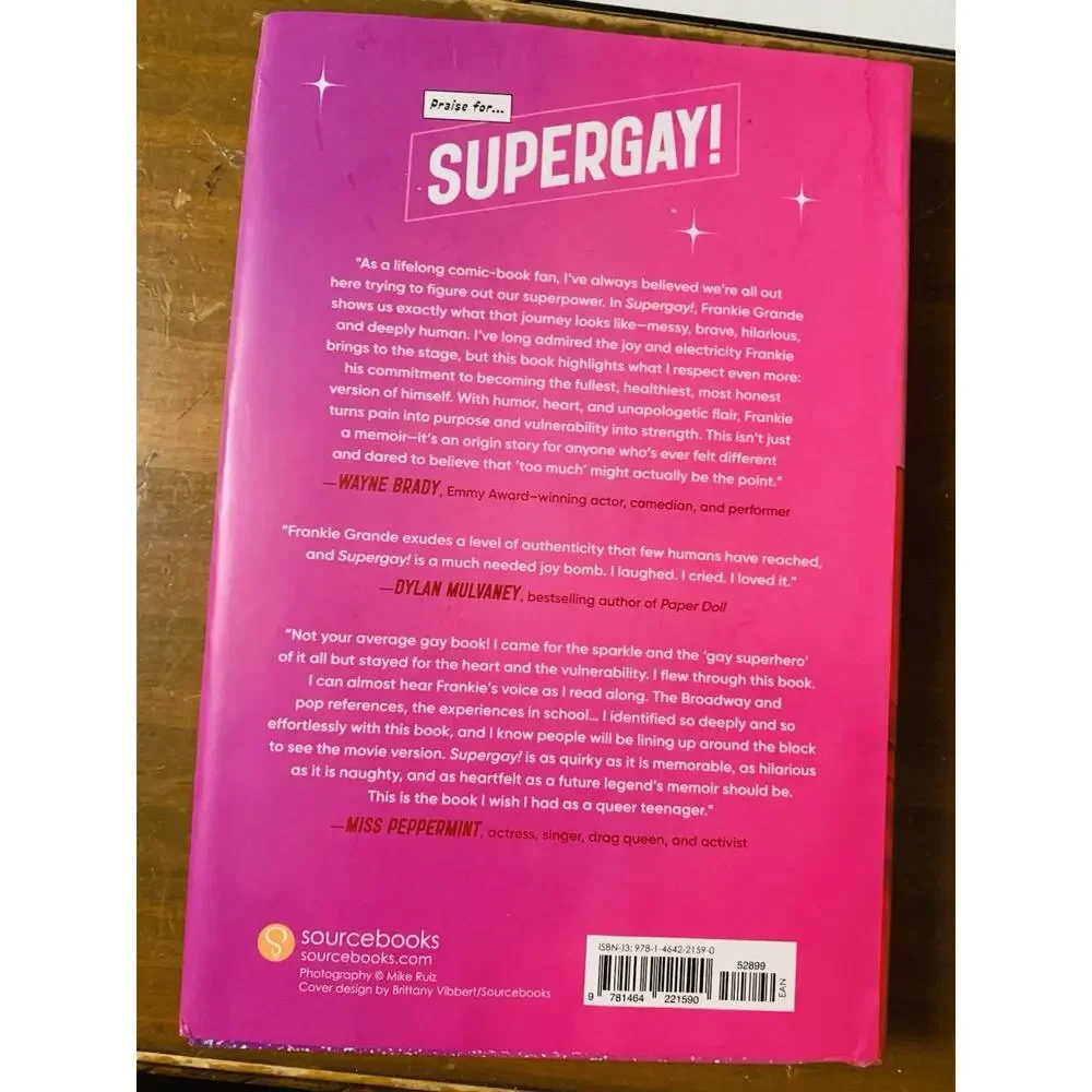 Supergay!: A Memoir by Frankie Grande Hardcover Book 2026